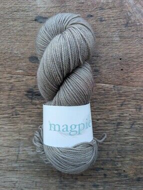 Magpie Fibers Yarn Swanky DK Taupe Bronze